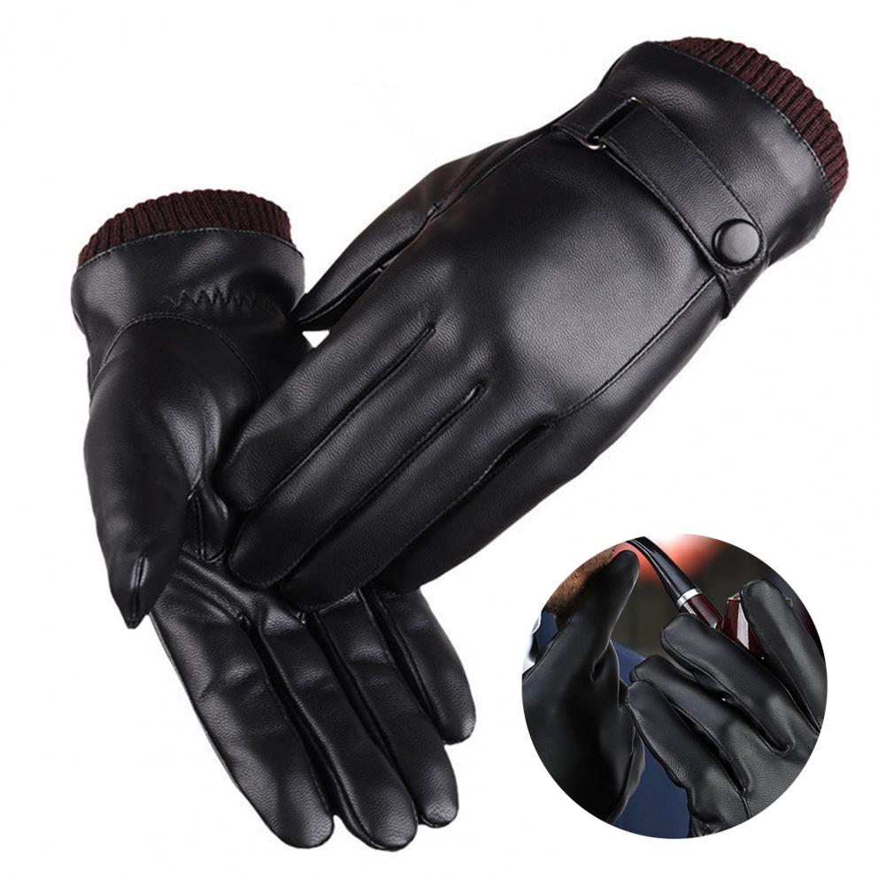 Winter Glove Insulated - Перчатки из искусственной кожи с полным