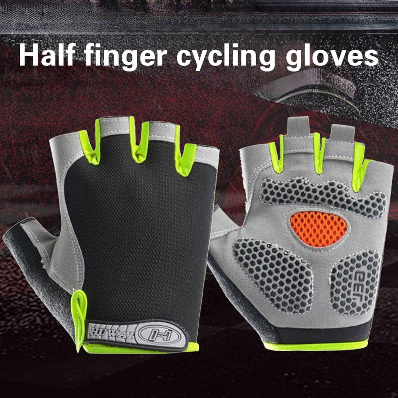 Cycling Glove Padded - Унисекс-перчатки для велоспорта с открытыми пальцами,