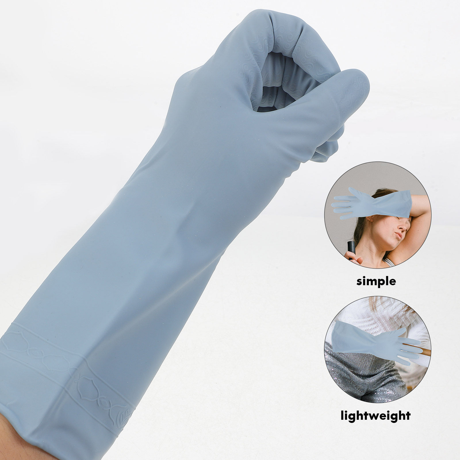 3 пары водонепроницаемых резин – обзор и цена Dish Glove Rubber