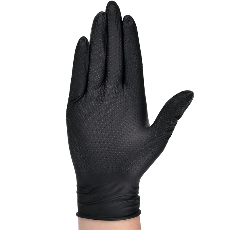 Сверхмощные черные нитриловые  – обзор и цена Nitrile Mechanic Glove