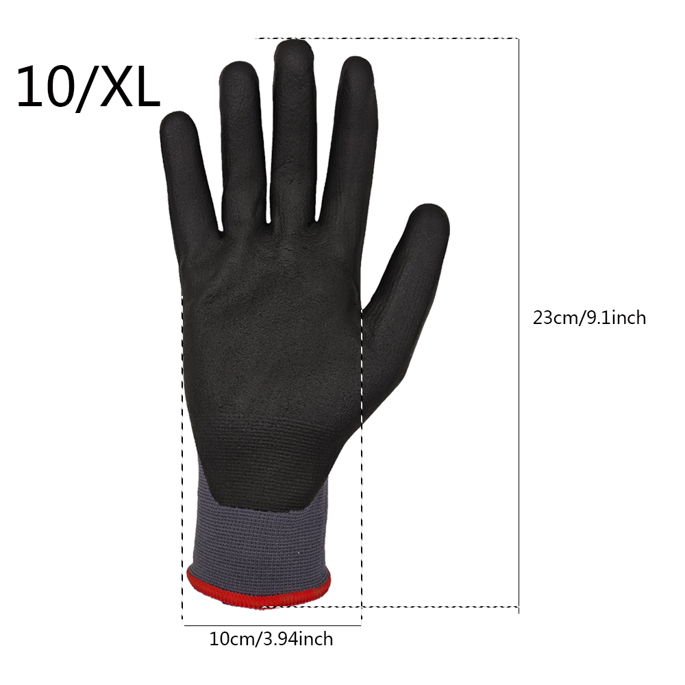 SAFETREE 10 пар нейлоновых защ – обзор и цена Nitrile Mechanic Glove