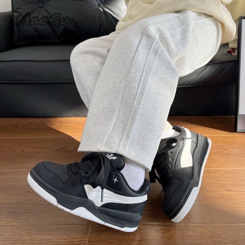 Женские черно-белые кожаные ке – обзор и цена Vans Shoes Old Skool