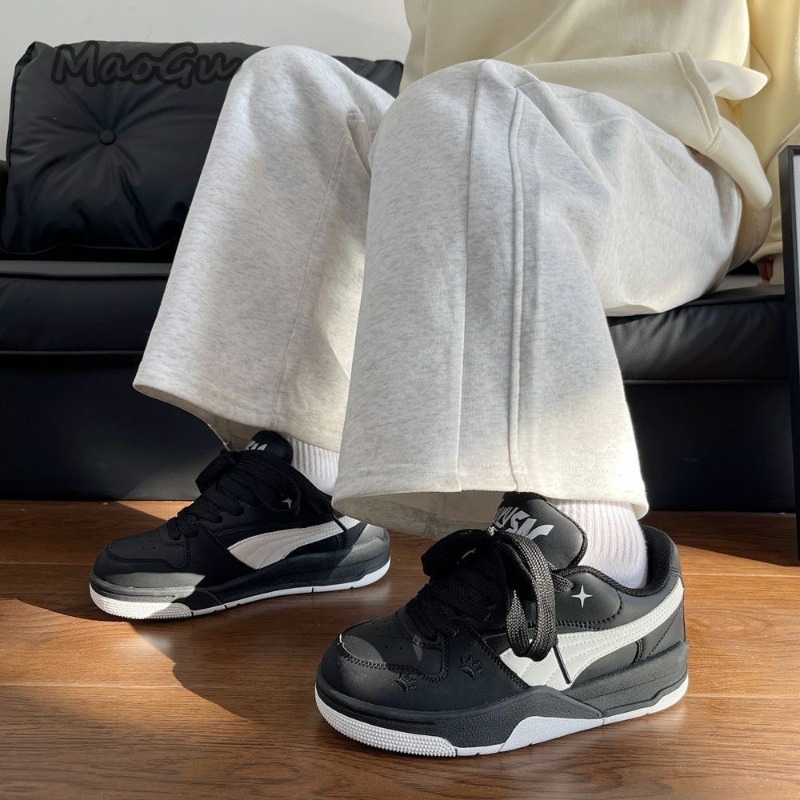 Женские черно-белые кожаные ке – обзор и цена Vans Shoes Old Skool